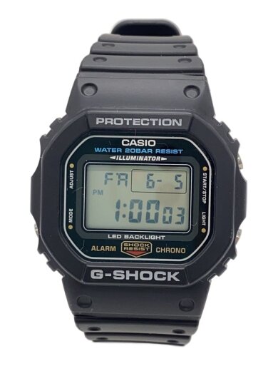 商品画像：クォーツ腕時計_G-SHOCK/デジタル/ラバー/BLK/BLK 1