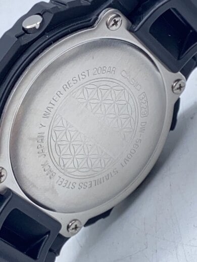 商品画像：クォーツ腕時計/デジタル/ラバー/BLK/BLK/DW-5600VT// 3