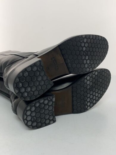 商品画像：ロングブーツ/38/ブラック/レザー/バックジップ 4