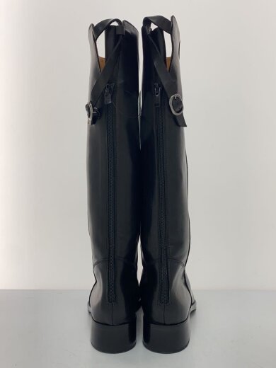 商品画像：ロングブーツ/38/ブラック/レザー/バックジップ 9