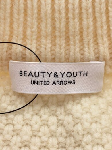 商品画像：ウールケーブルニットベスト(厚手)/ウール/クリーム/1618-199-0488 3