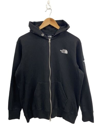 商品画像：SQUARE LOGO FULL ZIP_スクエアロゴフルジップ/M/ポリエステル/ブラック/色褪せ有 1