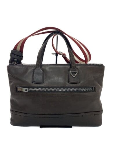 商品画像：ブリーフケース/レザー/BRW/無地/TAS 1