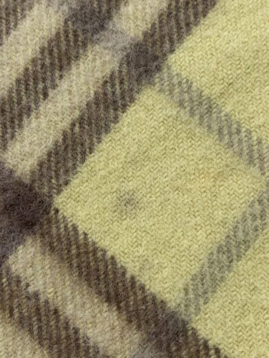 商品画像：マフラー/カシミア/イエロー/チェック/レディース 3