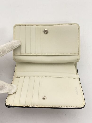 商品画像：2つ折り財布/スタースタッズ/ホワイト/レディース// 4