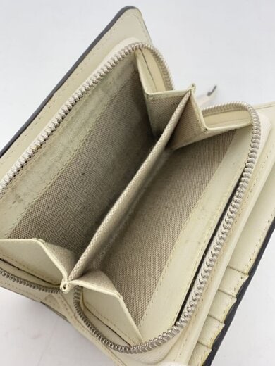 商品画像：2つ折り財布/スタースタッズ/ホワイト/レディース// 5