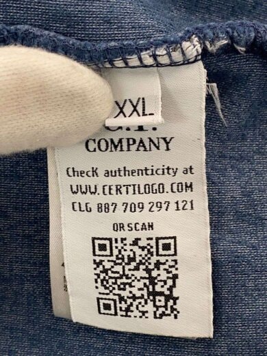 商品画像：パーカー/XXL/コットン/ブルー/07CMSS254A 4