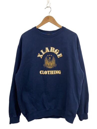 商品画像：EAGLE EMBLEM CREWNECK SWEAT/スウェット/L/コットン/ネイビー/101231012019 1
