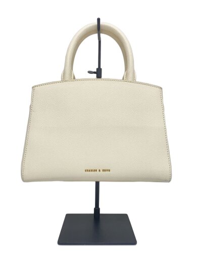 商品画像：オブリエル メタリックアクセントベルトバッグ/ホワイト/50160102 3