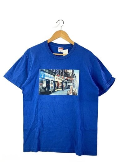 商品画像：18SS/HARDWARE/Tシャツ/M/コットン/ブルー/色褪せ有// 1