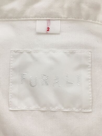 商品画像：FURALI/白シャツ/長袖シャツ/2/コットン/ホワイト 3