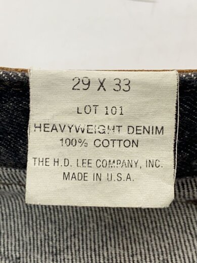商品画像：H.D LEE/ボトム/29/コットン/ブラック/LOT101 5