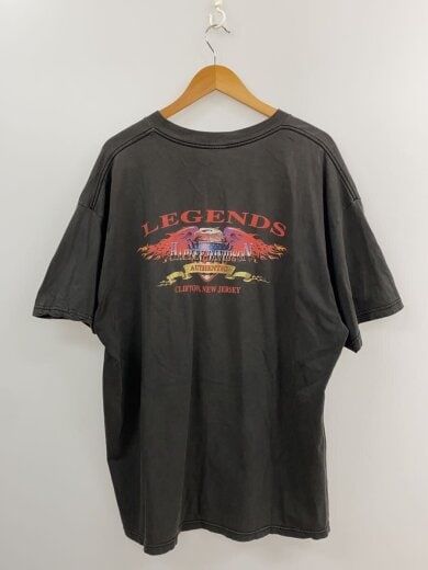 商品画像：1999年/USA製/ポケットT/バックプリント/2XL/コットン/ブラック// 2