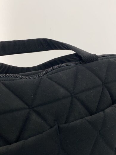 商品画像：Geoface Box Tote/トートバッグ/ブラック/無地/NM32355 9