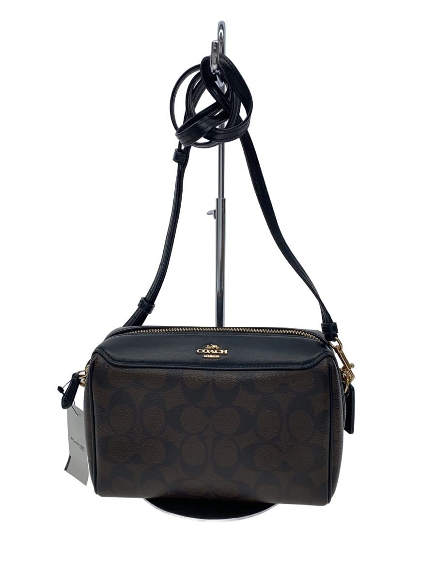 COACH / ショルダーバッグ/レザー/BRW/F77879