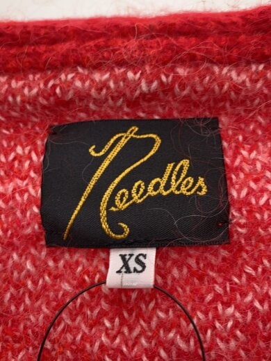 商品画像：カーディガン(厚手)/S/モヘア/RED/PU313 3