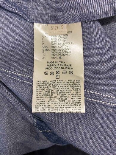 商品画像：ジャケット/S/コットン/IDG/無地 4