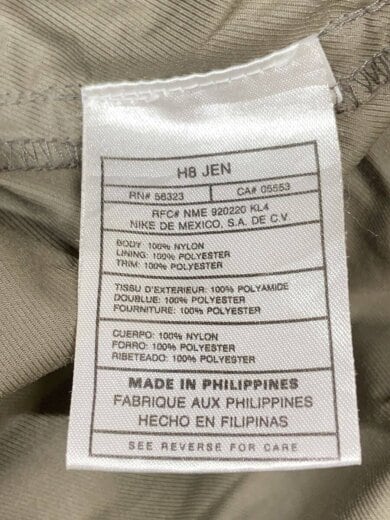 商品画像：ナイロンジャケット/LL/ポリエステル/GRY 5