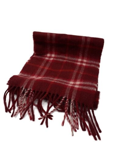 商品画像：マフラー/カシミア/RED/レディース 1