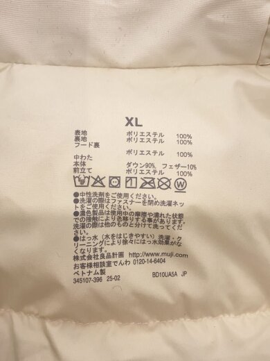 商品画像：ダウンジャケット/XL/ポリエステル/CRM/345107-396/? NULL ? 3