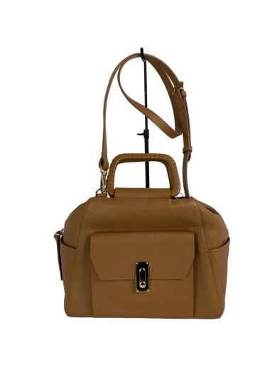 商品画像：2Way/ハンドバッグ/レザー/キャメル// 1