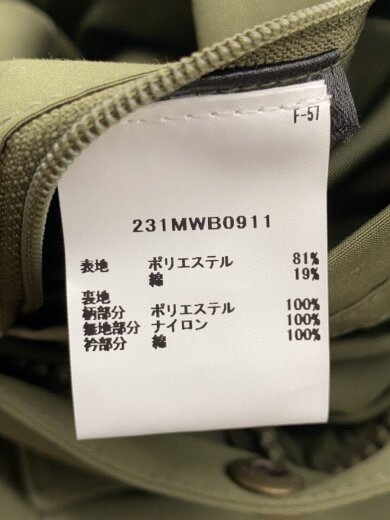 商品画像：ジャケット/M/ポリエステル/カーキ/231MWB0911 4