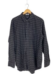 長袖シャツ/M/コットン/ブラック/ネペンテス/USA製