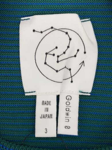 商品画像：オプティカルニット/3/ポリエステル/ブルー/GZ32317 3