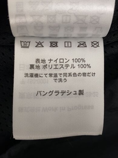 商品画像：WINDBREAKER PULLOVER/L/ナイロン/ブラック/I030008 4