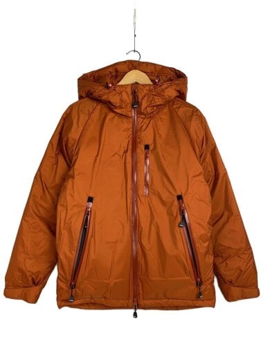 商品画像：AURORA DOWN JACKET/S/ナイロン/オレンジ/P-RR-11E 1