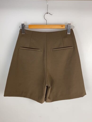 商品画像：25AW/ラップショートパンツ/38/ポリエステル/ブラウン/25-030-912-0320-4-0 2