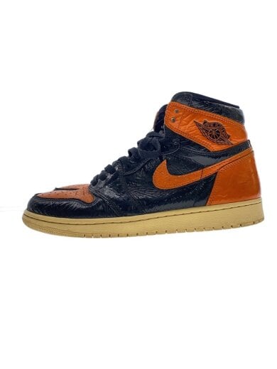 商品画像：AIR JORDAN 1 RETRO HIGH OG/エアジョーダン1レトロハイ/ブラック/555088-028/ 1