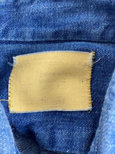 商品画像：長袖シャツ/60s～70s/コットン/インディゴ 3