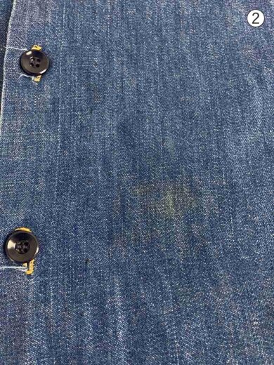 商品画像：長袖シャツ/60s～70s/コットン/インディゴ 6