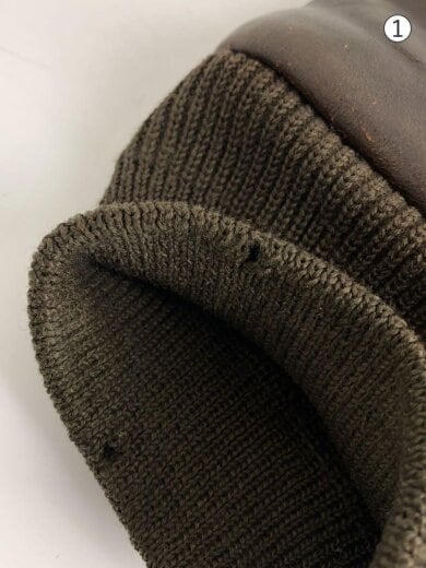 商品画像：90s/A-2/ピンナップガール/レザージャケット/XS/羊革/ブラウン 6