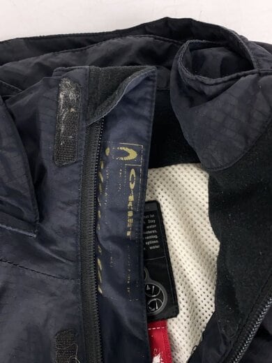 商品画像：ナイロンジャケット/M/ナイロン/ブラック/90s/ナイロン多少劣化/所々ダメージ 7