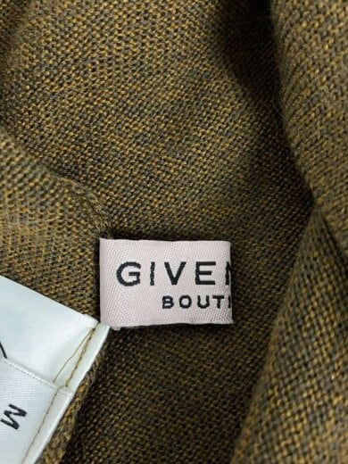 商品画像：ニット・セーター(薄手)/M/ウール/カーキ/966-57329 3