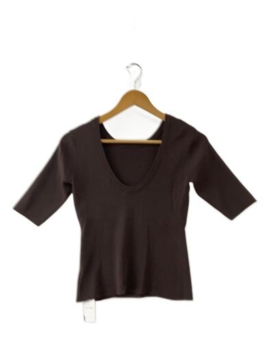 商品画像：nicenice moment/トップス/S/レーヨン/BRW/nnm1-25s-523 1