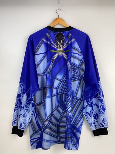 商品画像：athletic works/モトクロス/長袖Tシャツ/XL/ポリエステル/ブルー/総柄 2