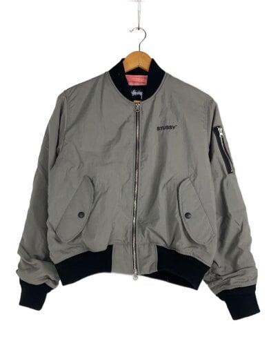 商品画像：ブルゾン/S/ポリエステル/グレー 1