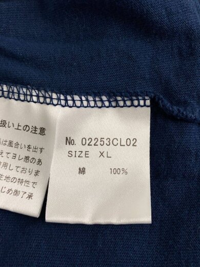 商品画像：DO ANYTHING/25AW/長袖Tシャツ/XL/コットン/ネイビー/02253CL02 4