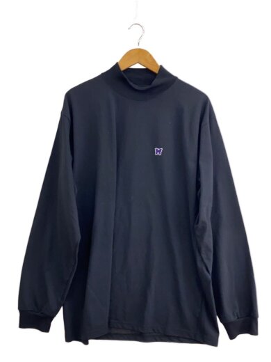 商品画像：長袖Tシャツ/L/ポリエステル/BLK/ns270 1