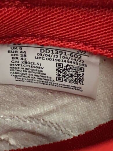 商品画像：DUNK LOW RETRO_ダンク ロー レトロ/28cm/RED 6