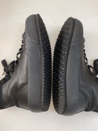商品画像：ハイカットスニーカー/41/BLK/レザー/Y02966-PR013-H6851 4