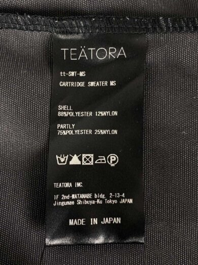 商品画像：CARTRIDGE SWEATER MS/5/ポリエステル/グレー/TT-SWT-MS// 4