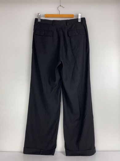 商品画像：giorgio ferraro/2タックワイドスラックスパンツ/34/ポリエステル/ブラック// 2