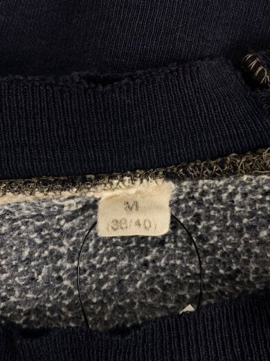 商品画像：スウェット/M/ネイビー/60s～70s// 3