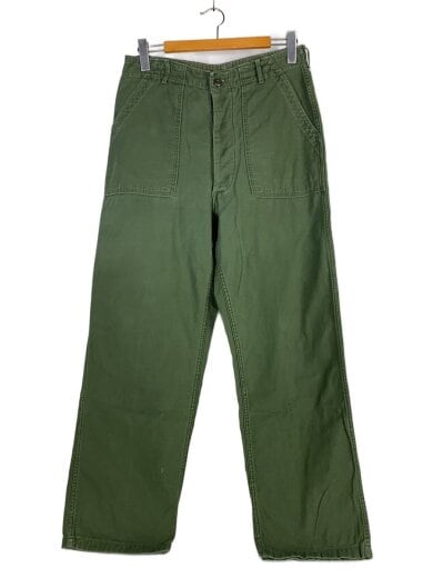 商品画像：60s/ベイカーパンツ/コットンサテン/34/コットン/グリーン// 1