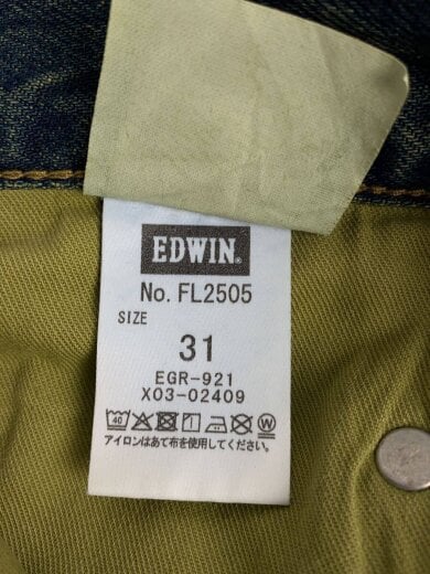 商品画像：LIBERTO/FIFTIES/デニムパンツ/31/コットン/グリーン/FL2505// 6