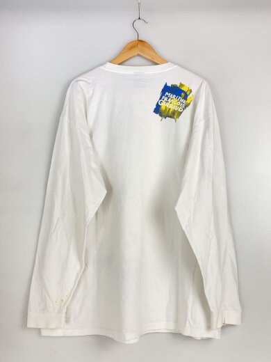 商品画像：長袖Tシャツ/XXL/コットン/ホワイト/プリント// 2